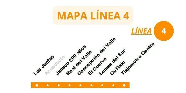 Mapa-Línea-4-tren-ligero-guadalajara